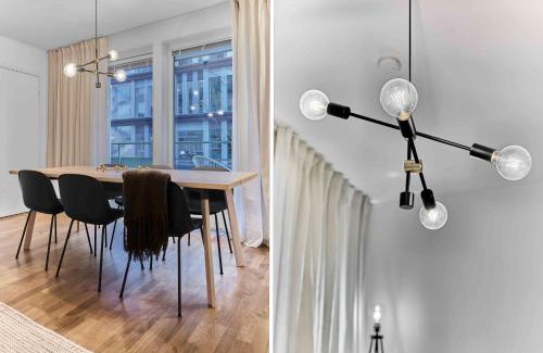 Solna Apartment | The Pink Patio - Cozy Modern Private Apartment