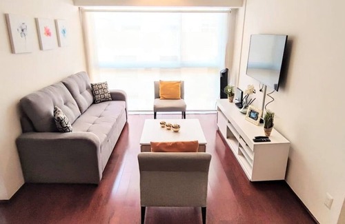 Miguel Hidalgo Apartment | The Polanco Signature–Curated 2BR w/Top Amenities Pool, Gym, Paddle, Rooftop, High-speed WiFi