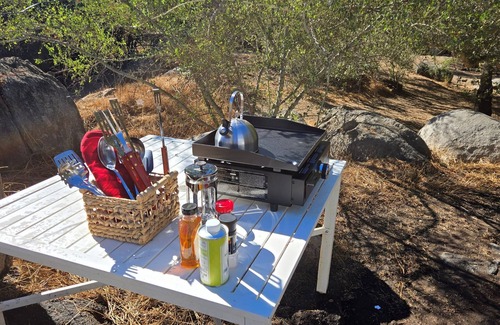 Fallbrook RV Rental | The Portal - Glamping with Splitrock Valley Views