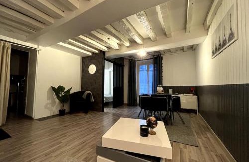 Fontainebleau Apartment | The Red and Black retreat - Fontainebleau Center