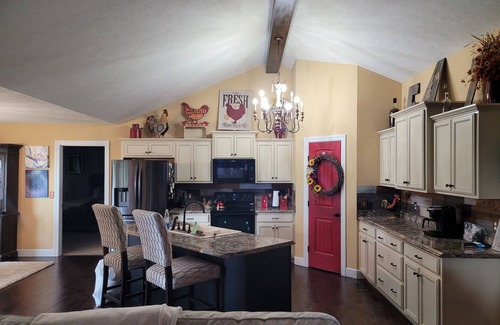 Cookeville House | The Red House on the Mountain Top- your home away from home!