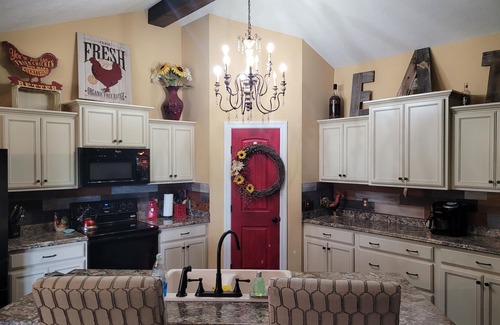 Cookeville House | The Red House on the Mountain Top- your home away from home!