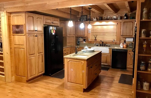 Spencer Cabin | The Rustic and Secluded Getaway: Enjoy star lit nights by the fire pit!