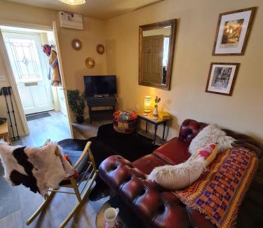 Rugeley Apartment | The Shambles by Spires Accommodation A Boho styled place to stay just 3 miles from Birches Valley visitors Centre Cannock Chase
