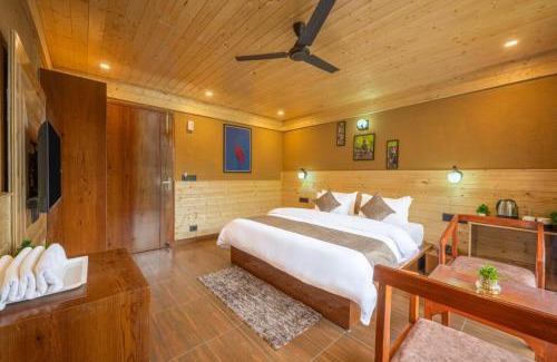 Shimla Hotel | The Shimla Heights l Stargaze Café l I Open Air Multi Cuisine Restaurant l Balaju Banquet Hall l Sky Night Bonfire l Free Wi-Fi Connectivity l Kufri by Exotic Stays