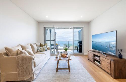 Shoal Bay Apartment | The Shoal, 508, Bullecourt St - stunning views, air con, lift and Wi-Fi