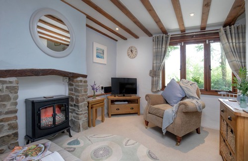 Holsworthy Cottage | The Small Barn - sleeps 4 guests in 2 bedrooms