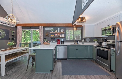 The Woods Ski Chalet | The Sparrow's Nest - A Boho Chic Chalet in the Woods