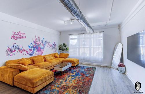 Downtown Memphis Apartment | The Stallion #209 - Walk to Museums, Luxe Loft with free gated & covered parking
