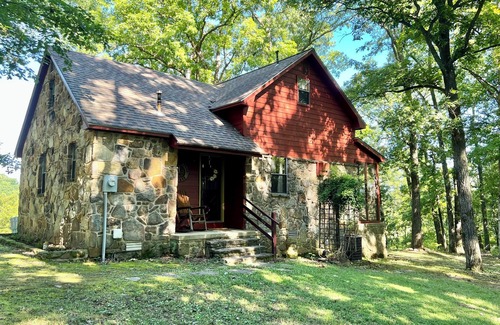 Mountain View Cottage | The Stone Cottage! Private with incredible views of the River and Mountains.