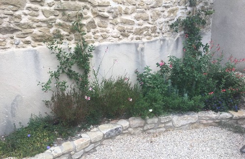 Sarrians Apartment | The studio of Arthure in Provence. Bedroom and bathroom, and kitchenette in the countryside.