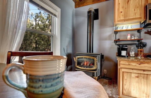 Big Bear City Cabin | The Summit at Sherwood ~ Dog-friendly cabin with fenced yard, patio, grill, & furnished deck