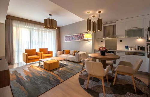 Bagcilar Apartment | The Superior Living Batisehir One Bedroom Apartment with Balcony