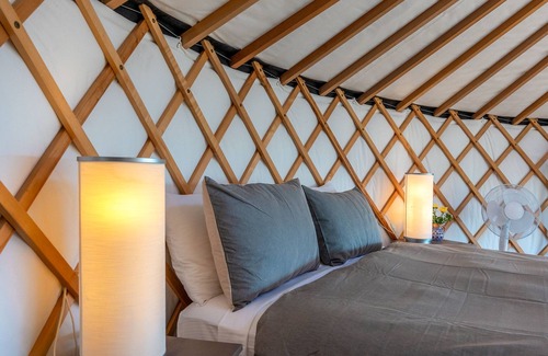 Palm Beach Ski Chalet | The Terraces - Tane Yurt - Stay Waiheke