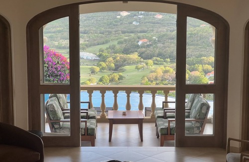 Cap Estate Villa | The View has amazing vistas and an infinity pool