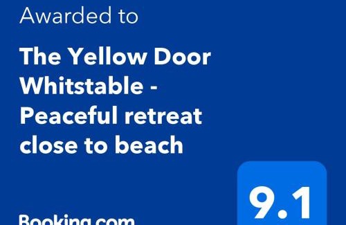 Whitstable Apartment | The Yellow Door Whitstable - Peaceful retreat close to beach