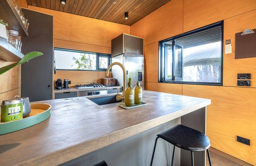 Onetangi Ski Chalet | The Yurts at Obsidian View - Stay Waiheke