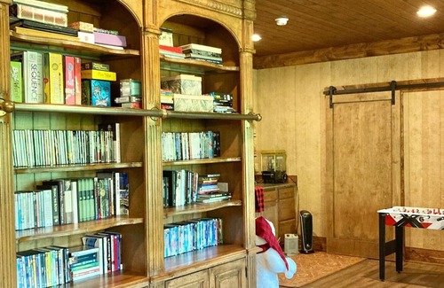 Apple Ridge Cabin | Theater, Games, Books, and Views-- 3 Miles to Main Street Blowing Rock!