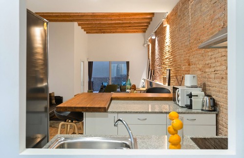 el Camp d'en Grassot i Gracia Nova Apartment | This apartment is a 1 bedroom(s), 1 bathrooms, located in Barcelona, .