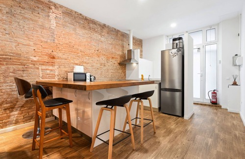 el Camp d'en Grassot i Gracia Nova Apartment | This apartment is a 1 bedroom(s), 1 bathrooms, located in Barcelona, .
