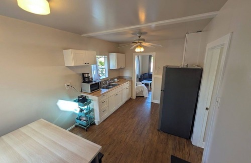 Ventura House | This charming two-bedroom, one-bath duplex is your ideal coastal retreat, offering an authentic beach town experience just a short distance from the water.