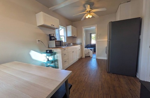 Ventura House | This charming two-bedroom, one-bath duplex is your ideal coastal retreat, offering an authentic beach town experience just a short distance from the water.