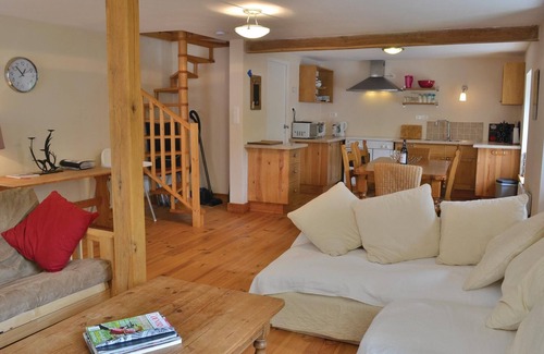 Treignac House | This charming vacation home, a converted barn, is located a stone's throw from the village center of