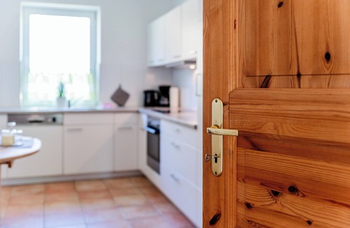 Wees Apartment | This charming vacation home Landidyll is located in Oxbüll in the municipality of Wees, it i