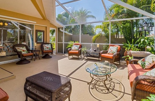 Deep Creek House | This heated pool home exudes originality