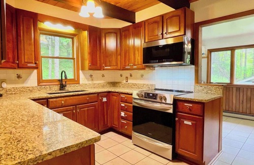 Oneonta House | This home offers a private escape for those seeking tranquility and nature