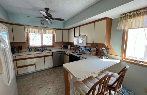 Dennisville House | This lovely 3 bedroom 2 and a half bath home is located directly on the bay in Sea Isle City