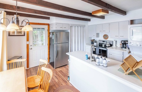 Littleton House | This newly renovated lake house is the perfect year-round getaway.