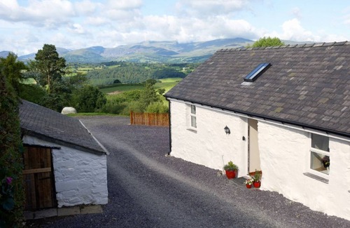 Eglwysbach Cottage | This secluded cottage is part of a small working farm, offering luxury accommodation for two guests.