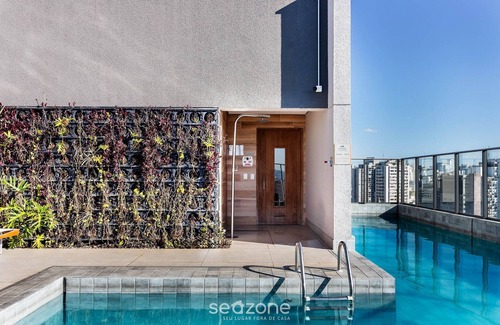 Vila Buarque Apartment | THK - Building With Pool in the Republica Neighborhood in SP