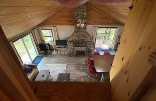 West Poland House | Thompson Lake Home at waters edge