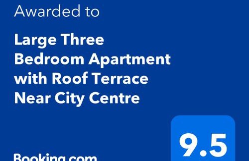 Roath Apartment | Three Bedroom Apartment with Roof Terrace Near City Centre