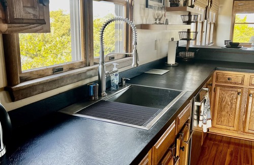 Ocracoke House | Three-bedroom house with views, decks, golf cart and home gym!