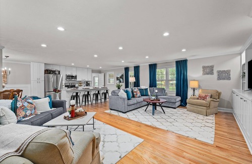 Martinez House | Three bedroom two bath with fenced yard and 2 car garage