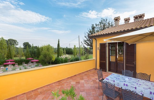 Rosignano Marittimo Apartment | Three-room apartment 58sqm with swimming pool in the countryside 3km from beach