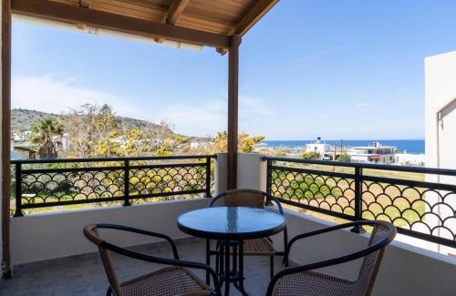 Milatos Beach Apartment | Three Waves Maisonettes Manoussos