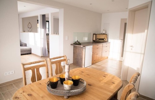 Gersfeld Apartment | Time out at Küppel with swimming pond and sauna