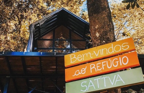 Rio das Pacas Cabin | Tiny House on the beach with sea view - Sattva Refuge