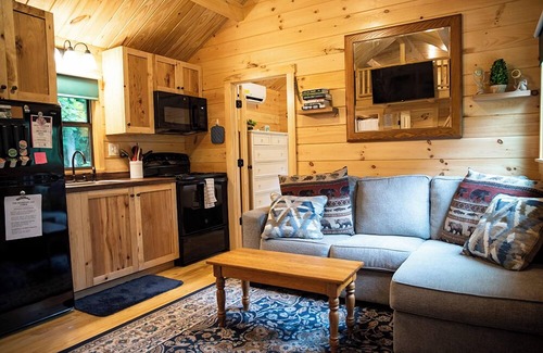 Bath Cabin | Tiny Cabin Ready for Adventure!