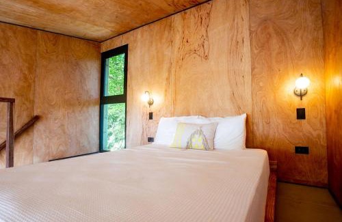 Las Escobas del Venado House | Tiny Home Samambaia - Sea view and bathtub