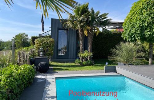 Passau House | TINY-HOUSE mit Alpen- Stadt- und Poolblick , WLAN