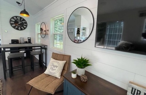 Park Falls House | Tiny Living | Riverside Sauna + Fire Pit