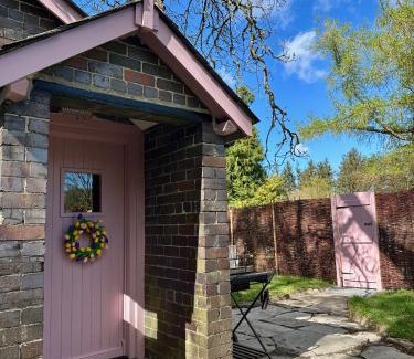 Llanbedr House | Tiny Romantic Retreat with Hot Tub on a Country Estate near Cardigan Bay in Eryri Snowdonia