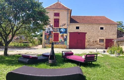 Pisseloup House | Tipi Indien - 6 Pers. max - Le Couche T'art - Haute Marne - Pisseloup