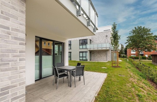 Boltenhagen Apartment | Tolles Familien-apartment Nahe Ostsee mit Terrasse, Spielplatz und Saunabereich - Aparthotel