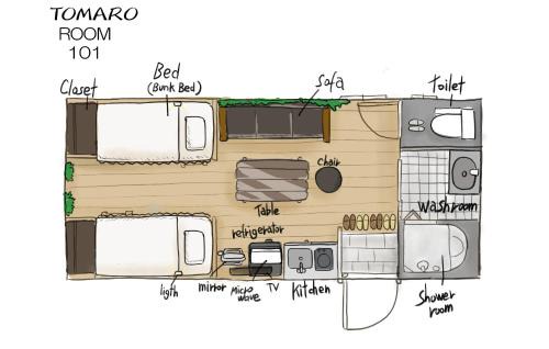 Minato Apartment | TOMARO Osaka Bay